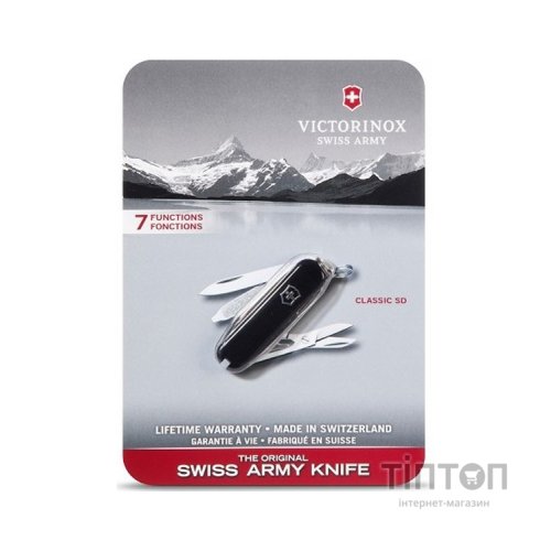 Ніж Victorinox Classic SD Black (0.6223.3B1)