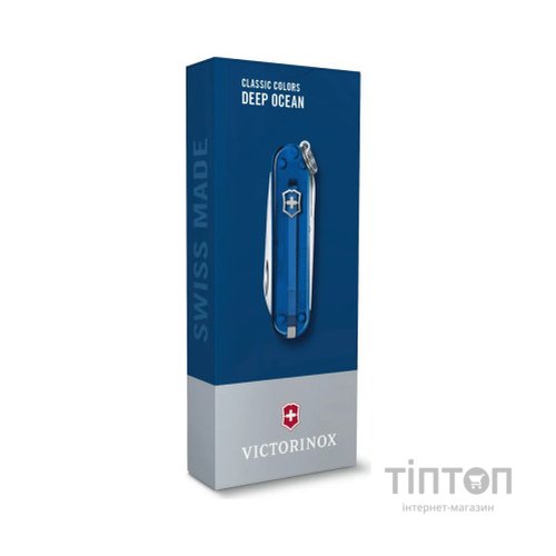 Ніж Victorinox Classic SD Colors Deep Ocean (0.6223.T2G)