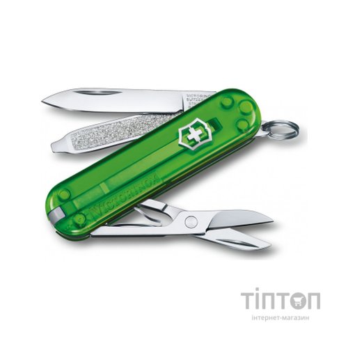 Ніж Victorinox Classic SD Colors Green Tea (0.6223.T41G)