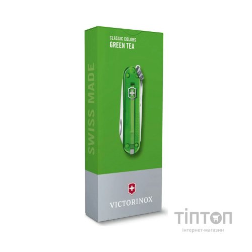 Ніж Victorinox Classic SD Colors Green Tea (0.6223.T41G)