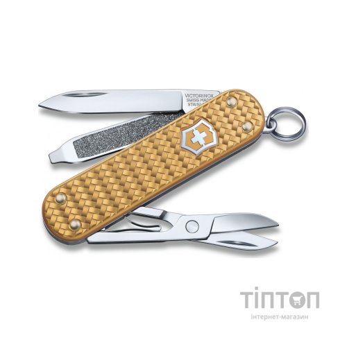 Ніж Victorinox Classic SD Precious Alox Brass Gold (0.6221.408G)