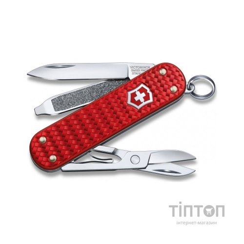 Ніж Victorinox Classic SD Precious Alox Iconic Red (0.6221.401G)
