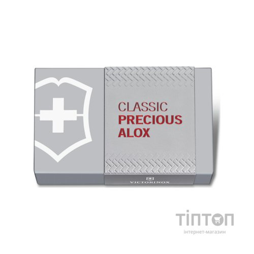 Ніж Victorinox Classic SD Precious Alox Iconic Red (0.6221.401G)