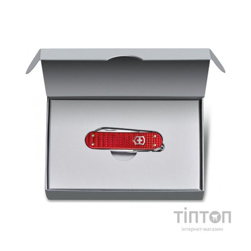 Ніж Victorinox Classic SD Precious Alox Iconic Red (0.6221.401G)