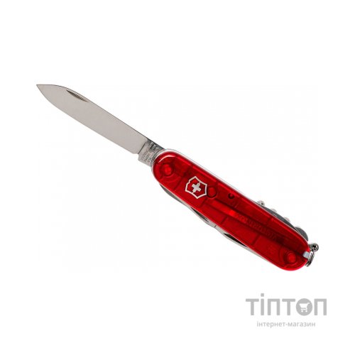 Ніж Victorinox Climber Transparent Red Blister (1.3703.TB1)