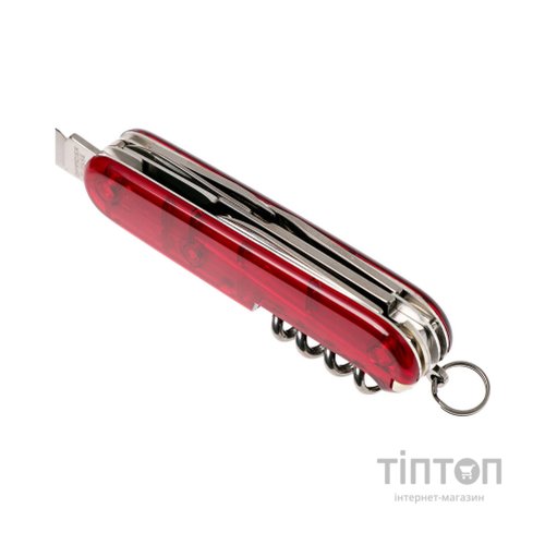 Ніж Victorinox Climber Transparent Red Blister (1.3703.TB1)