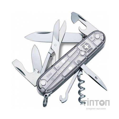 Ніж Victorinox Climber Transparent Silver (1.3703.T7)