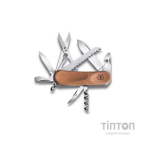 Ніж Victorinox Delemont EvoWood 17, 85мм, орех (2.3911.63)