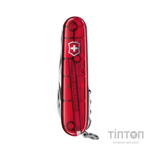 Ніж Victorinox Huntsman Transparent Red Blister (1.3713.TB1)