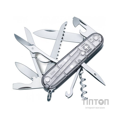 Ніж Victorinox Huntsman Transparent Silver Blister (1.3713.T7B1)
