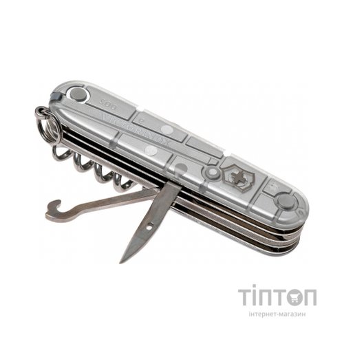 Ніж Victorinox Huntsman Transparent Silver Blister (1.3713.T7B1)
