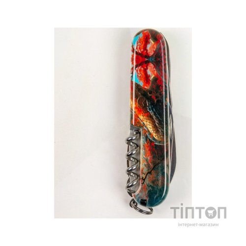 Ніж Victorinox Huntsman Zodiac 91 мм Бойовий дракон (1.3713.7_Z3230p)