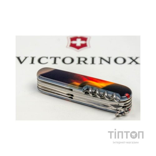 Ніж Victorinox Huntsman Zodiac 91 мм Фантастичний дракон (1.3713.3_Z3210p)