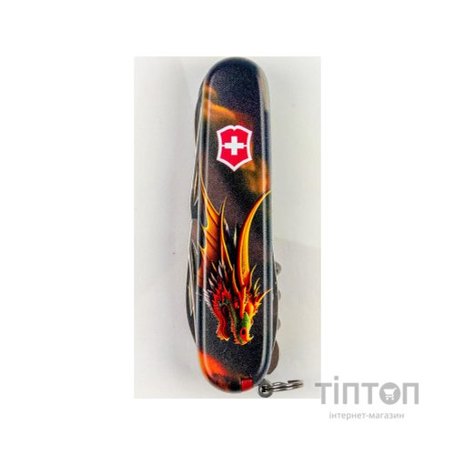 Ніж Victorinox Huntsman Zodiac 91 мм Фантастичний дракон (1.3713.3_Z3210p)