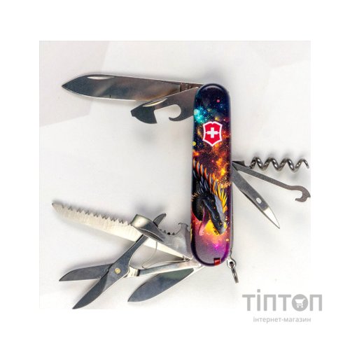 Ніж Victorinox Huntsman Zodiac 91 мм Зірковий дракон (1.3713.3_Z3220p)