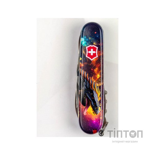 Ніж Victorinox Huntsman Zodiac 91 мм Зірковий дракон (1.3713.3_Z3220p)
