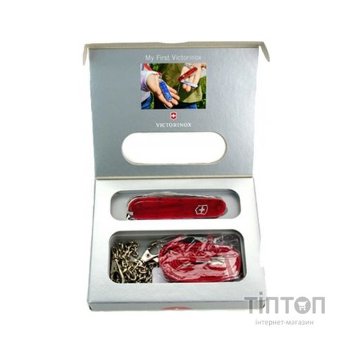 Ніж Victorinox My First Transparent Red (0.2373.T)