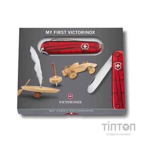Ніж Victorinox My First Transparent Red (0.2373.T)