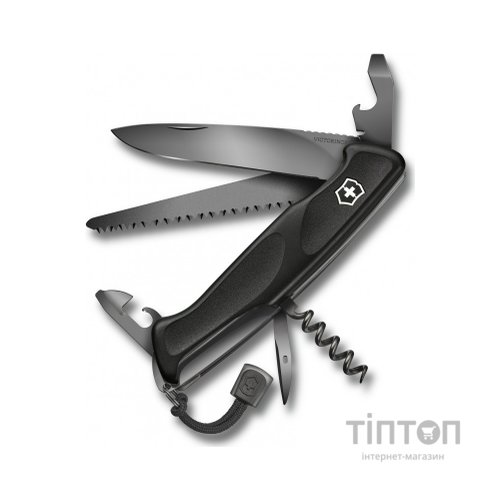 Ніж Victorinox RangerGrip 55 Onyx Black (0.9563.C31P)