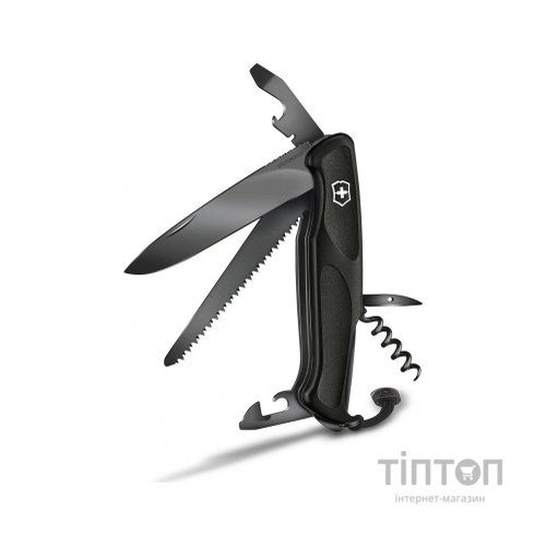 Ніж Victorinox RangerGrip 55 Onyx Black (0.9563.C31P)
