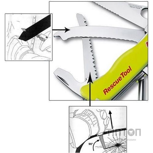 Ніж VICTORINOX Rescue Tool (0.8623.MWN)