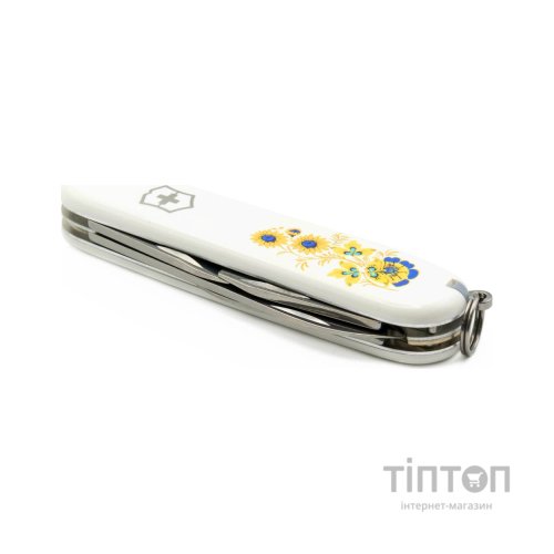 Ніж Victorinox Spartan Ukraine White "Квіти" (1.3603.7_T1050u)