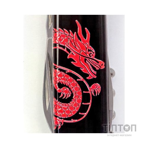 Ніж Victorinox Spartan Zodiac 91 мм Червоний дракон (1.3603.3_Z3361u)