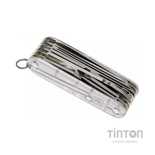 Ніж Victorinox Swisschamp Transparent Silver (1.6794.T7)