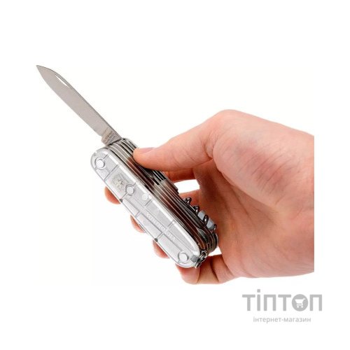 Ніж Victorinox Swisschamp Transparent Silver (1.6794.T7)