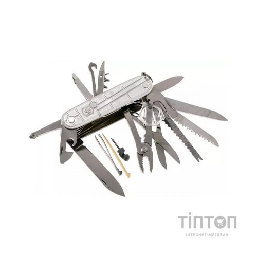 Ніж Victorinox Swisschamp Transparent Silver (1.6794.T7)