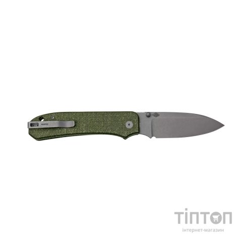 Ніж Weknife Big Banter Dark Green Micarta (WE21045-2)