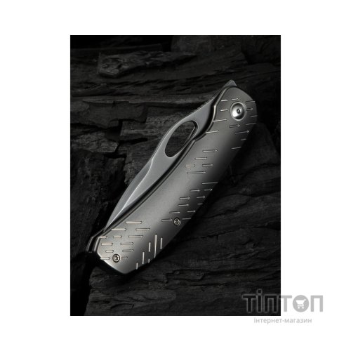 Ніж Weknife Inmate, Darkwash, темний титан (WE23096B-4)