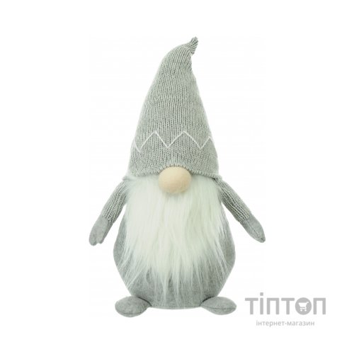 Новорічна фігурка Jumi Лепрекон 40 см Сіра (5900410699113)