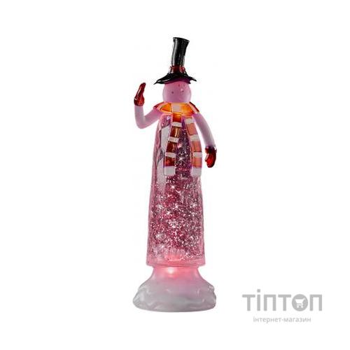 Новорічна фігурка Luca Lighting Сніговик 12x9x27 см (8718861490374MULTICOLOR)