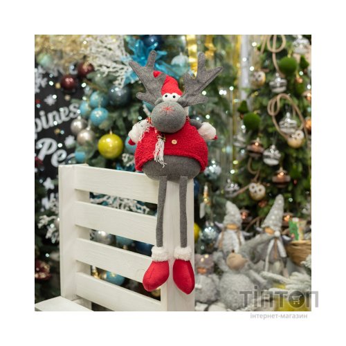 Новорічна фігурка YES! Fun Олень новорічний, 62 см, червоний (973619)