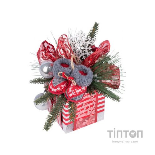 Новорічна композиція YES! Fun Подарунок 30 см (904430)