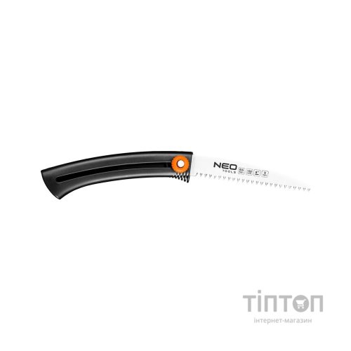 Ножівка Neo Tools 150мм, висувне полотно, 3D зуби, сталь 65Mn (42-100)