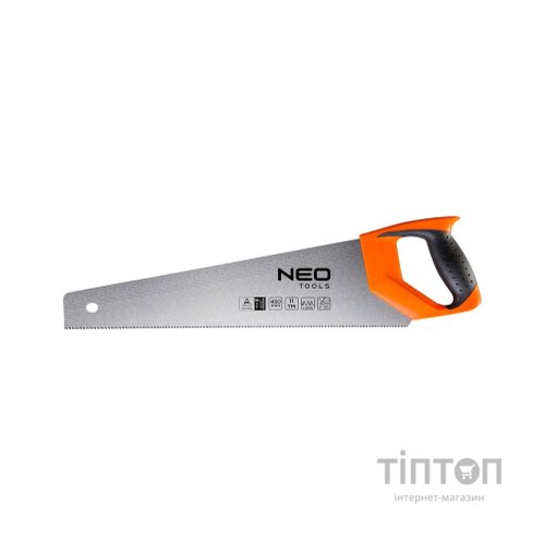 Ножівка Neo Tools по дереву, 450 мм, 11TPI (41-066)