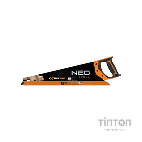Ножівка Neo Tools по дереву, Extreme, 450 мм, 7TPI, PTFE (41-116)