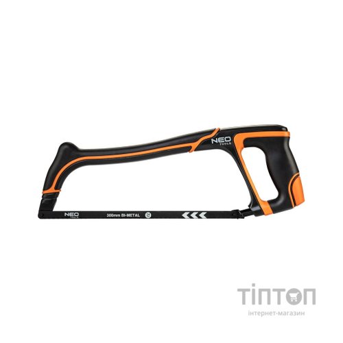 Ножівка Neo Tools по металу, 300 мм, двокомпонентна ручка (43-302)