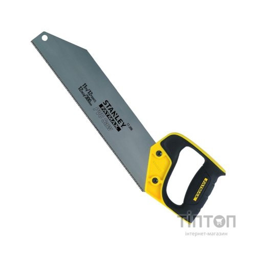 Ножівка Stanley FatMax, ПВХ, L=300мм, 11 зубів HP JETCUT на дюйм. (2-17-206)