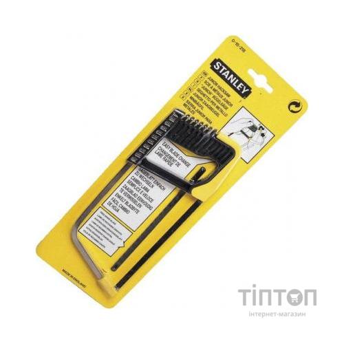Ножівка Stanley Junior мини по металлу, длина полотна 150мм. (0-15-218)