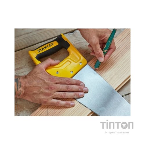 Ножівка Stanley SHARPCUT із загартованими зубами, L=380мм, 11 tpi. (STHT20369-1)