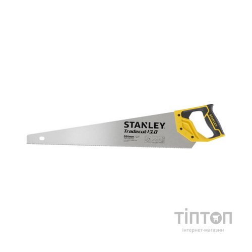 Ножівка Stanley Tradecut, універсальна, із загартованими зубами, L=550мм, 11 tpi. (STHT1-20353)