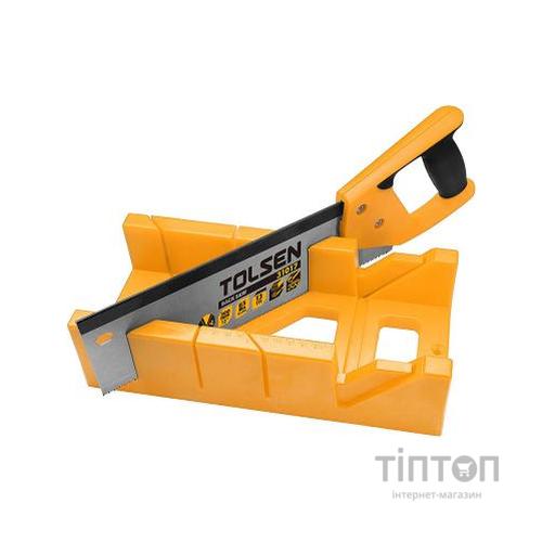 Ножівка Tolsen пасовочна з пластиковим стуслом 300 мм (31017)