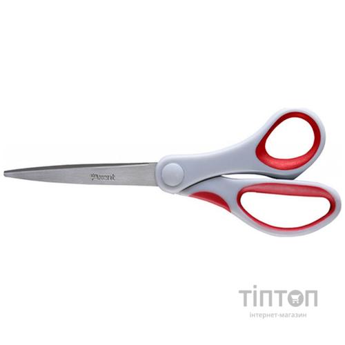 Ножиці Axent Duoton, 18см, gray-red (6301-06-А)