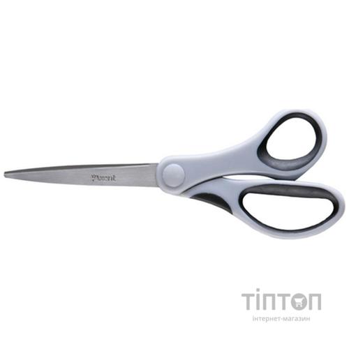 Ножиці Axent Duoton, 20 см, gray-black (6302-01-А)
