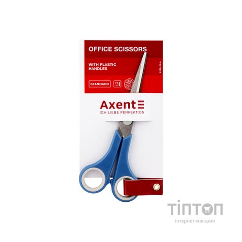 Ножиці Axent Standard, 17 см, сині (6215-02-A)