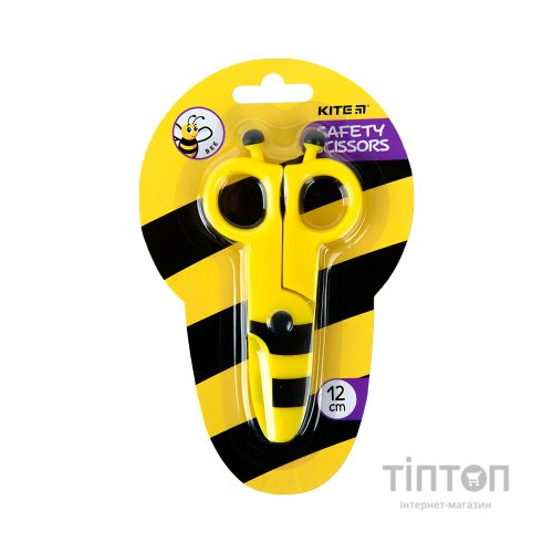 Ножиці Kite дитячі безпечні Bee, 12 см (K22-008-01)