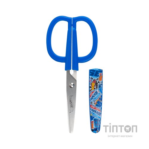 Ножиці Kite дитячі в футлярі Hot Wheels 13 см (HW23-124)